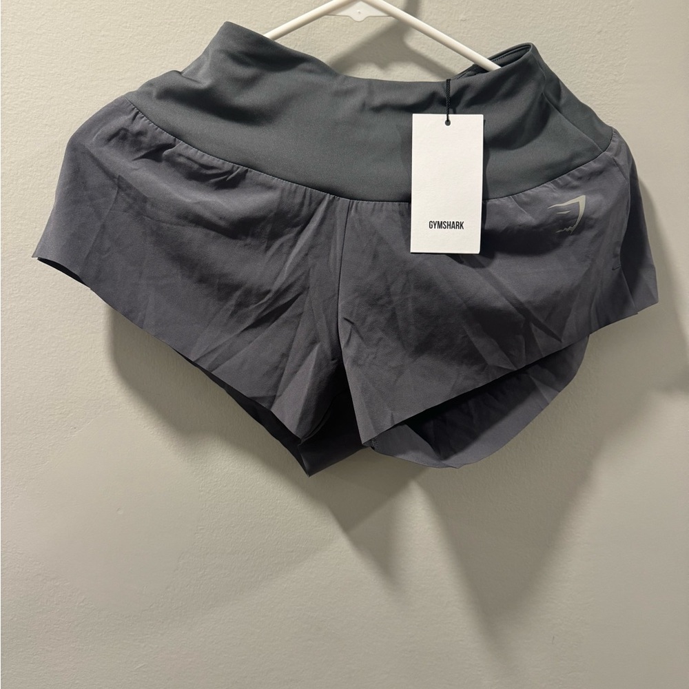 Gymshark Women's Charcoal Athletic Shorts